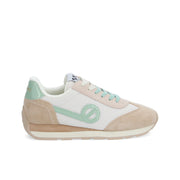 CITY RUN JOGGER - BLANC CASSE/BEIGE/VERT