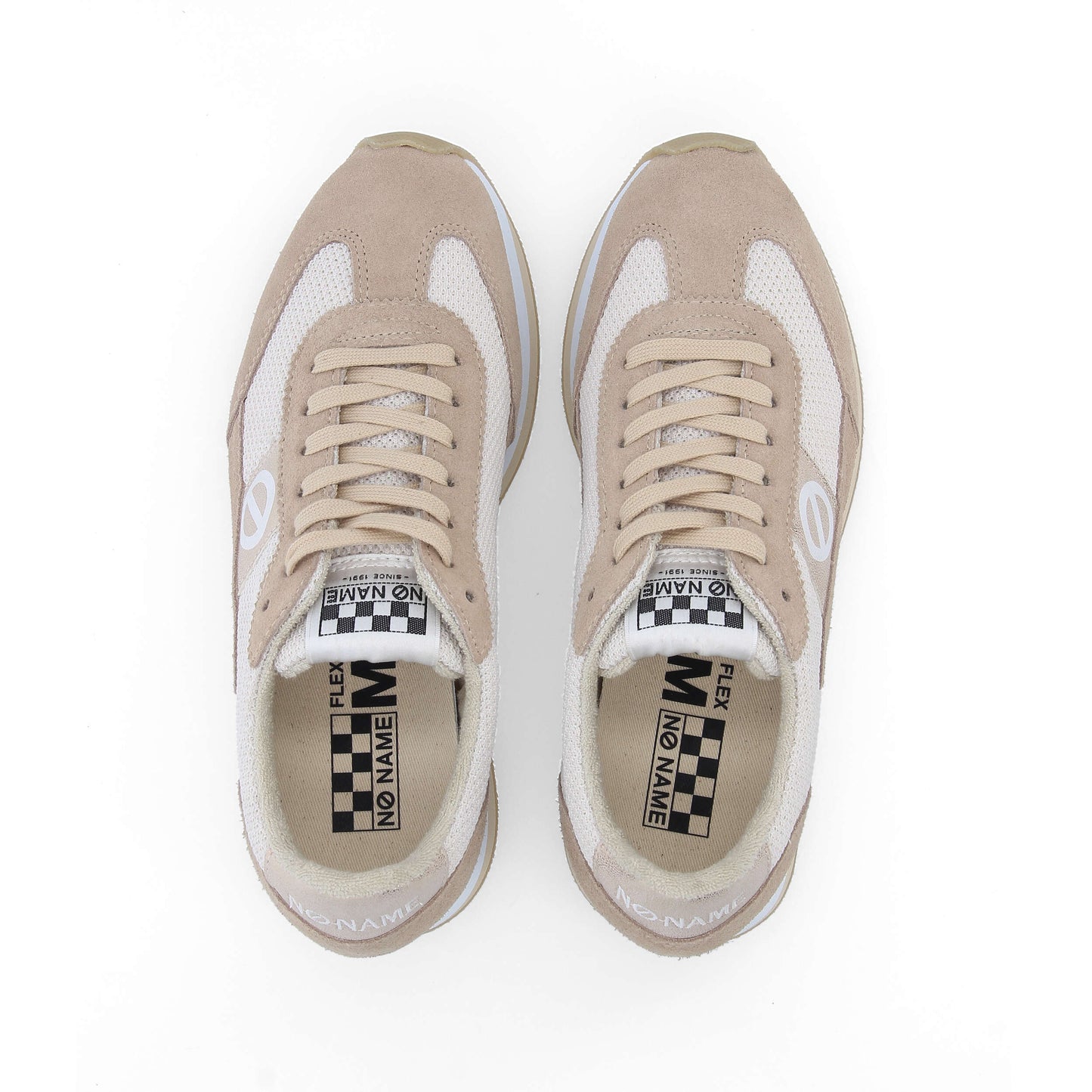FLEX M JOGGER - BLANC CASSE/BEIGE