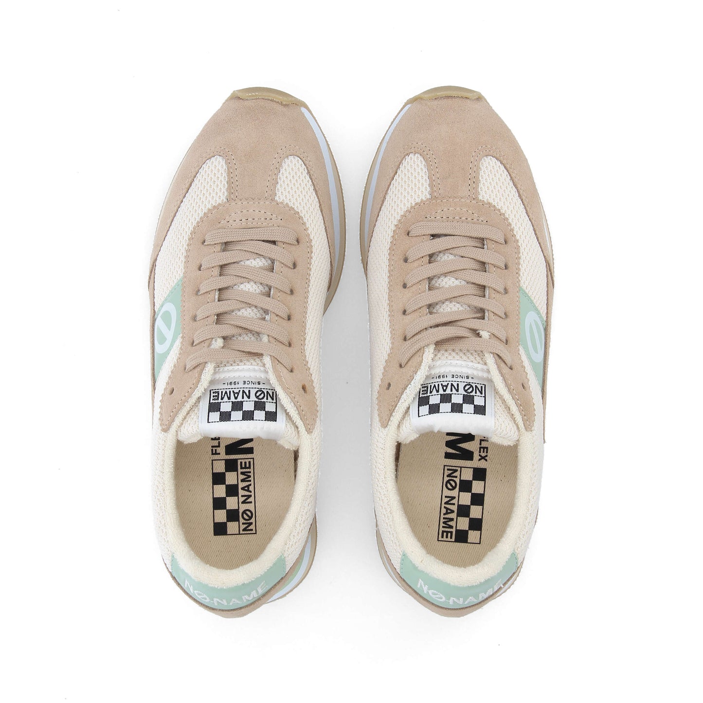 FLEX M JOGGER - BEIGE/VERT