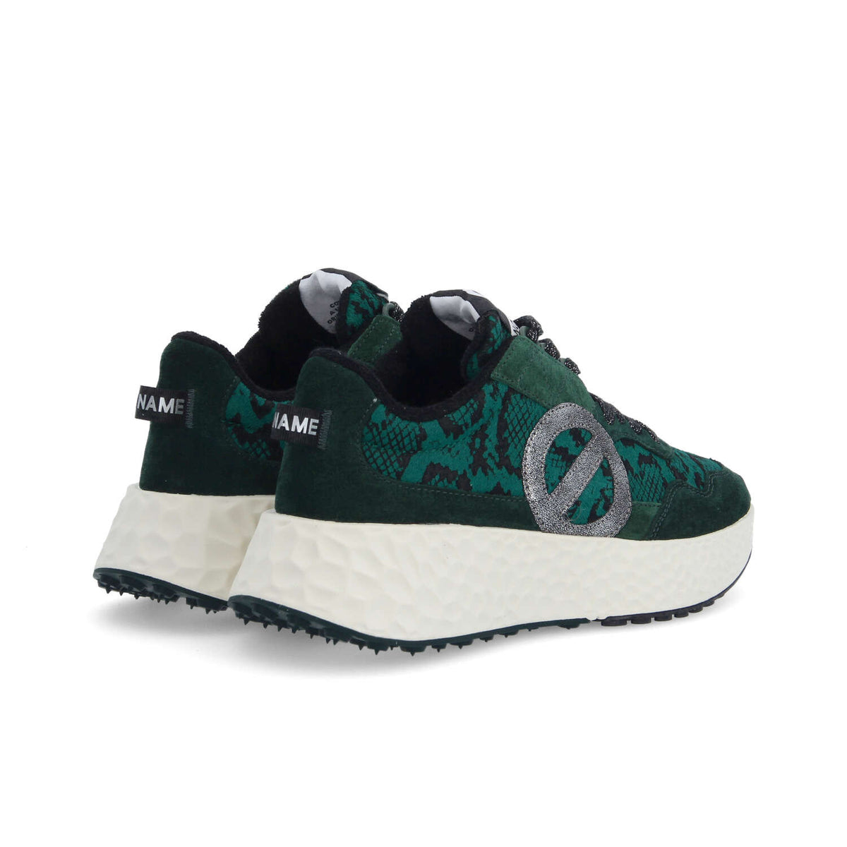 CARTER JOGGER W SNAKE KISS ÉMERAUDE - Collier orné de Cristaux Swarovski® inclus