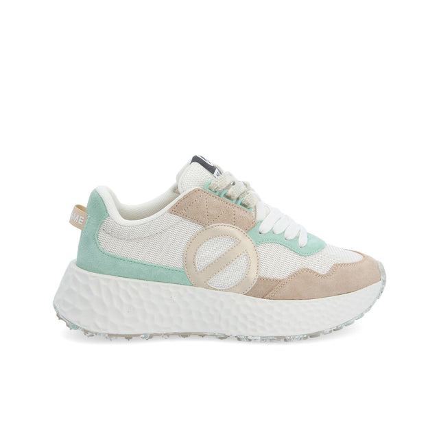 CARTER JOGGER - BLANC CASSE/MARRON/VERT - Image principale