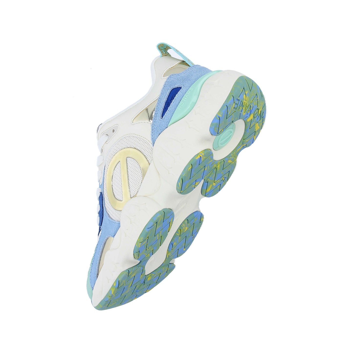 KRAZEE RUNNER - BLEU CIEL/VERT/DORE