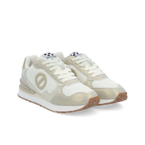 TOVA RUNNER - BLANC CASSE/DORE - Image principale
