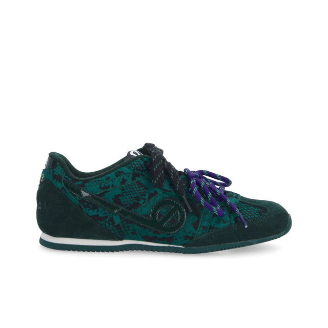 EVO RUN W SNAKE KISS ÉMERAUDE - COLLIER orné de Cristaux Swarovski® inclus - Image principale