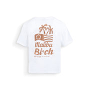 CARTER T SHIRT - BLANC/ROSE
