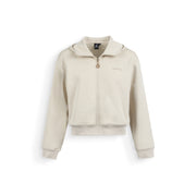 WILLO ZIP HOODIE - BEIGE