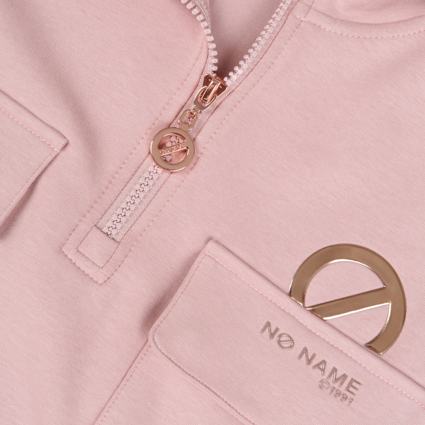 WILLO POCKET HOODIE W - ROSE