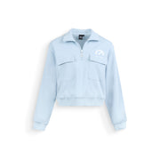 WILLO POCKET HOODIE - BLEU