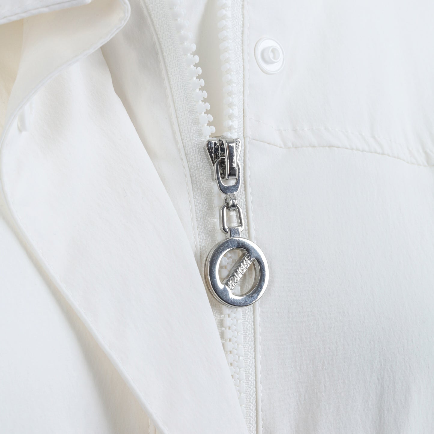 WILLO ZIP JACKET - BLANC CASSE
