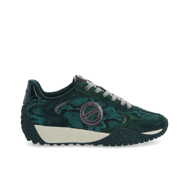 KATE SNEAKER W SNAKE KISS EMERALD - Collana impreziosita da Cristalli Swarovski® inclusa - Image principale