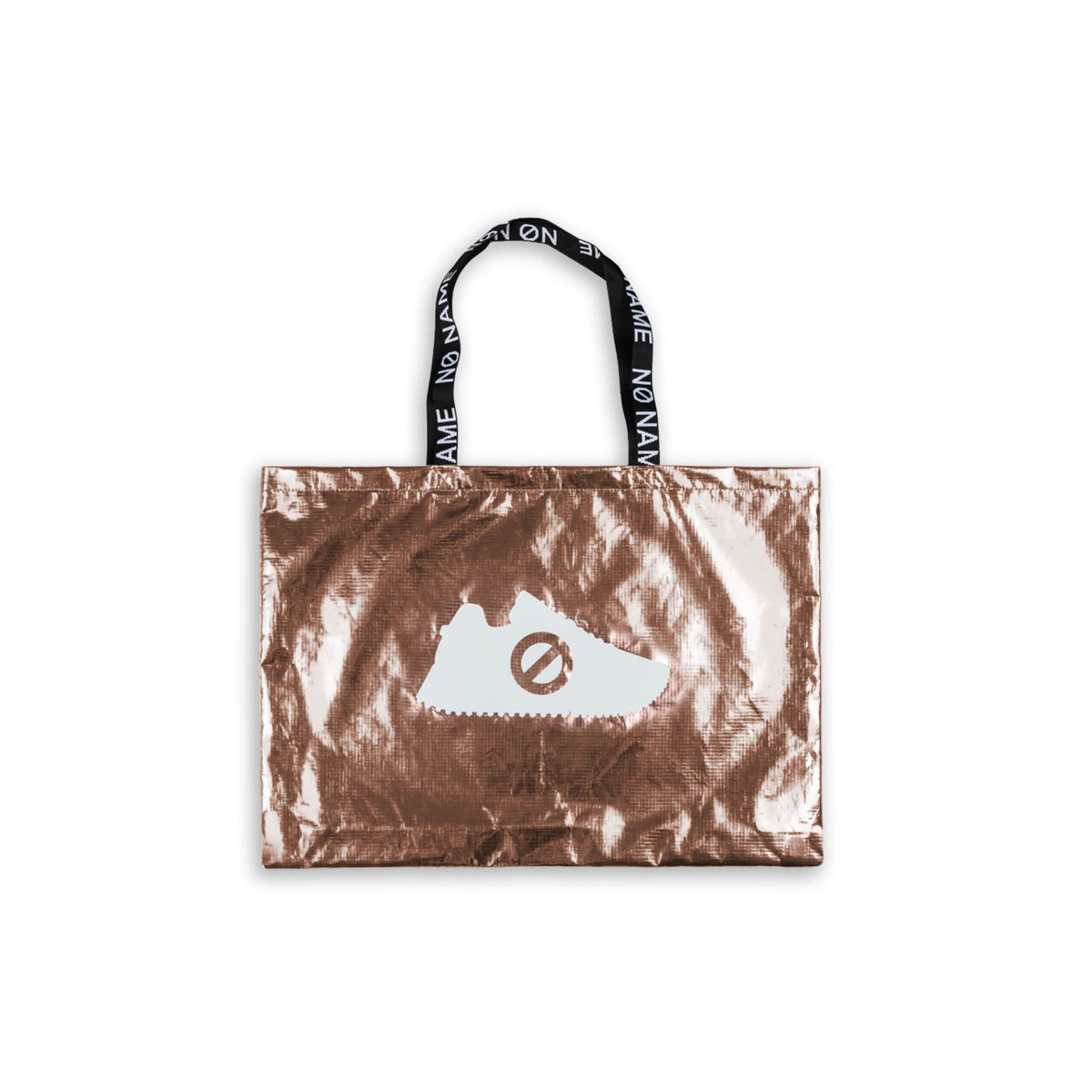 TOTE BAG NYLON NN - METALLIC PINK