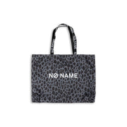 Tote Bag - Gris/Imprimé Léopard
