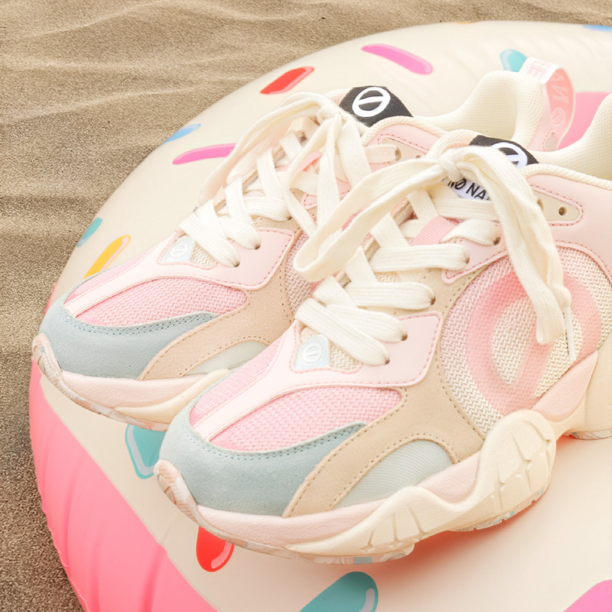 KRAZEE RUNNER -  ROSE/BLEU