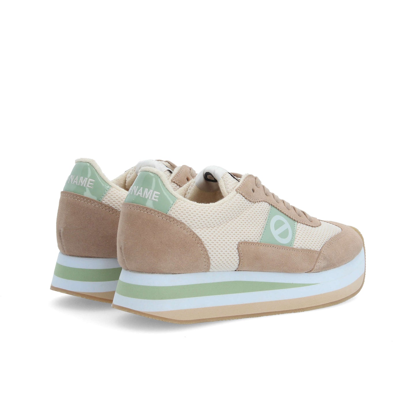 FLEX M JOGGER -  BEIGE/VERT