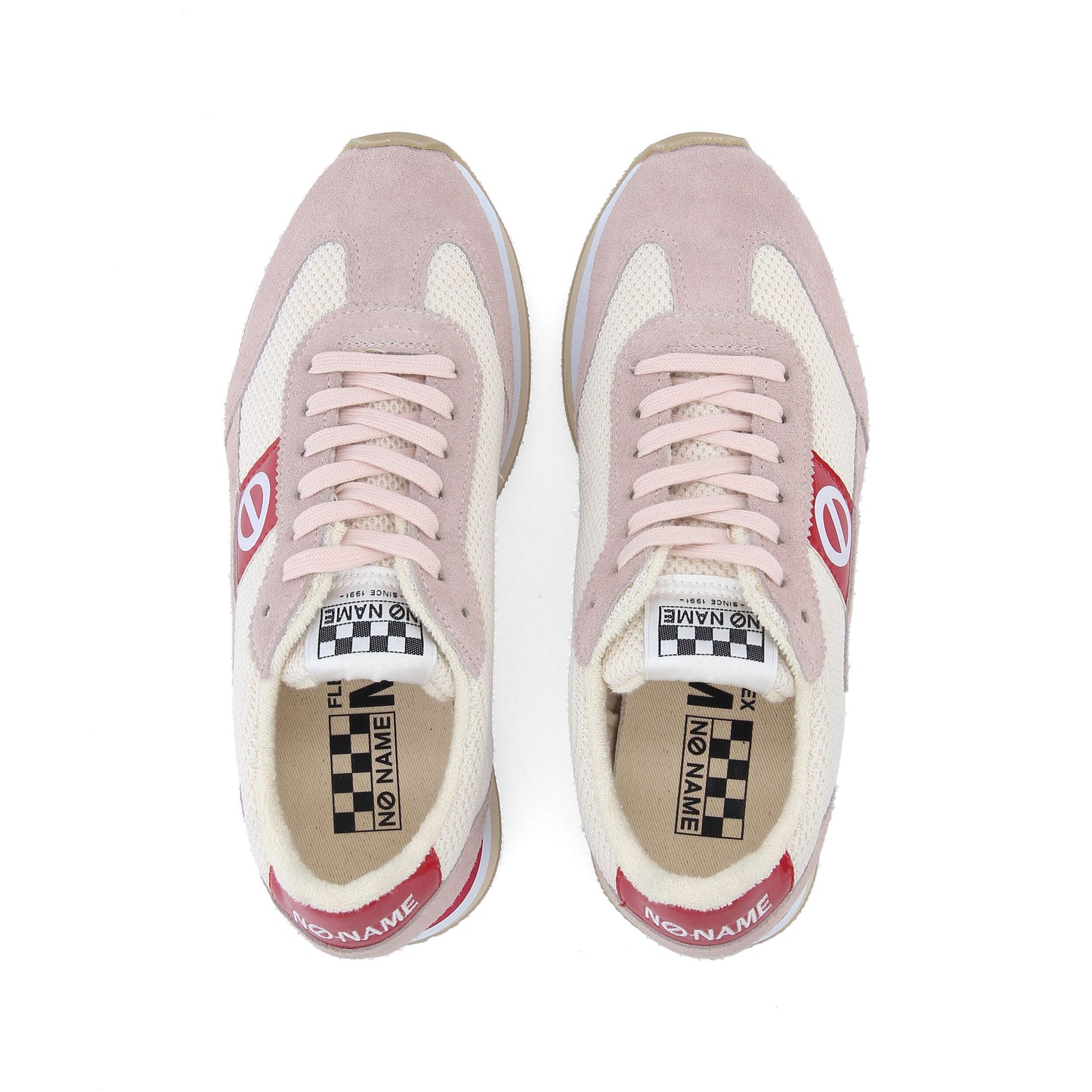 FLEX M JOGGER -  BLANC CASSE/ROSE/ROUGE