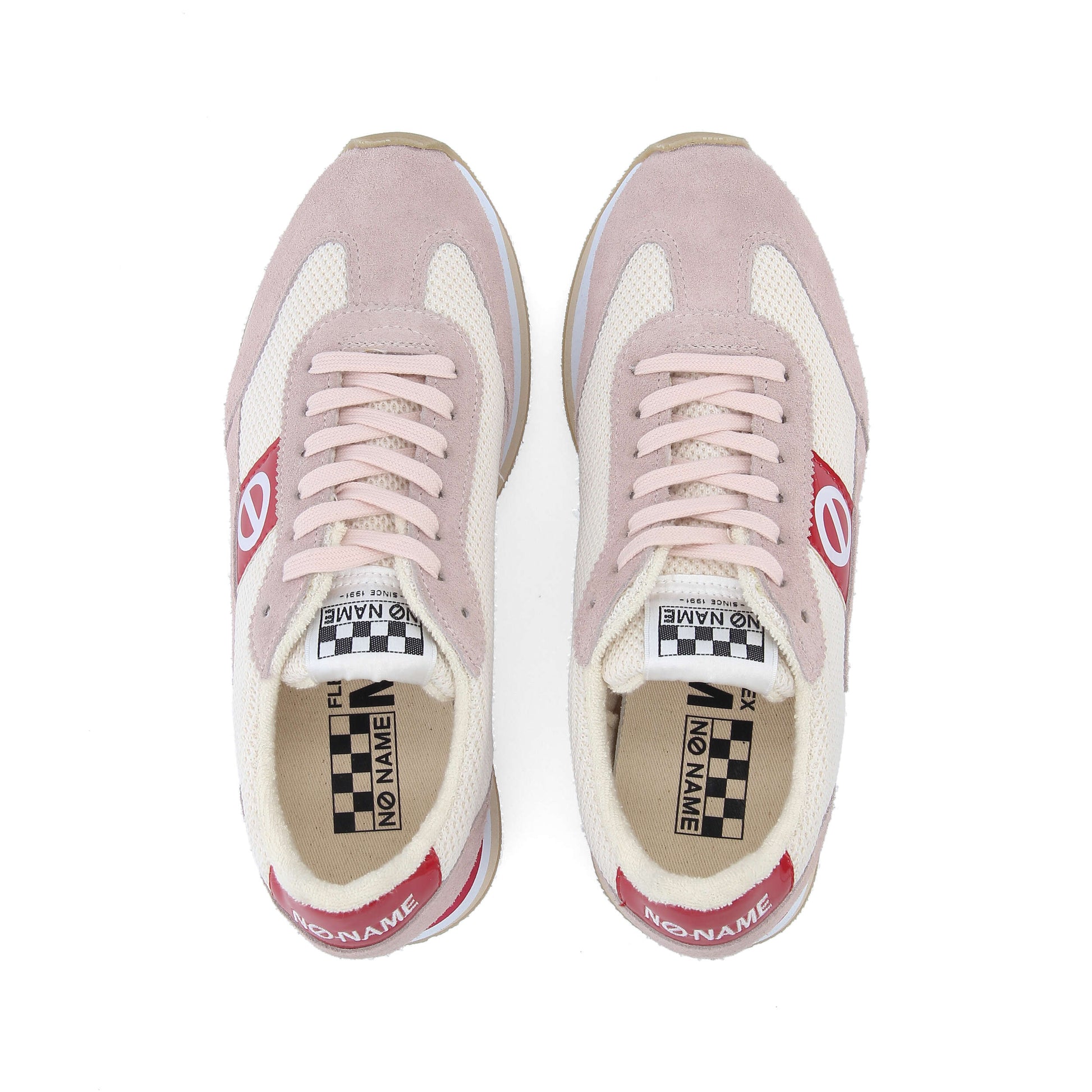 FLEX M JOGGER -  BLANC CASSE/ROSE/ROUGE
