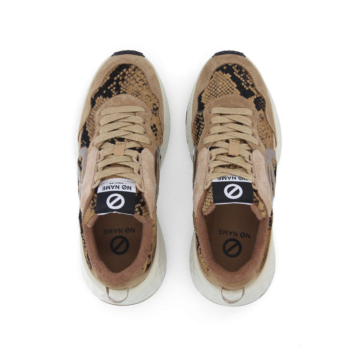 CARTER JOGGER W SNAKE KISS SABLE - Collier orné de Cristaux Swarovski® inclus