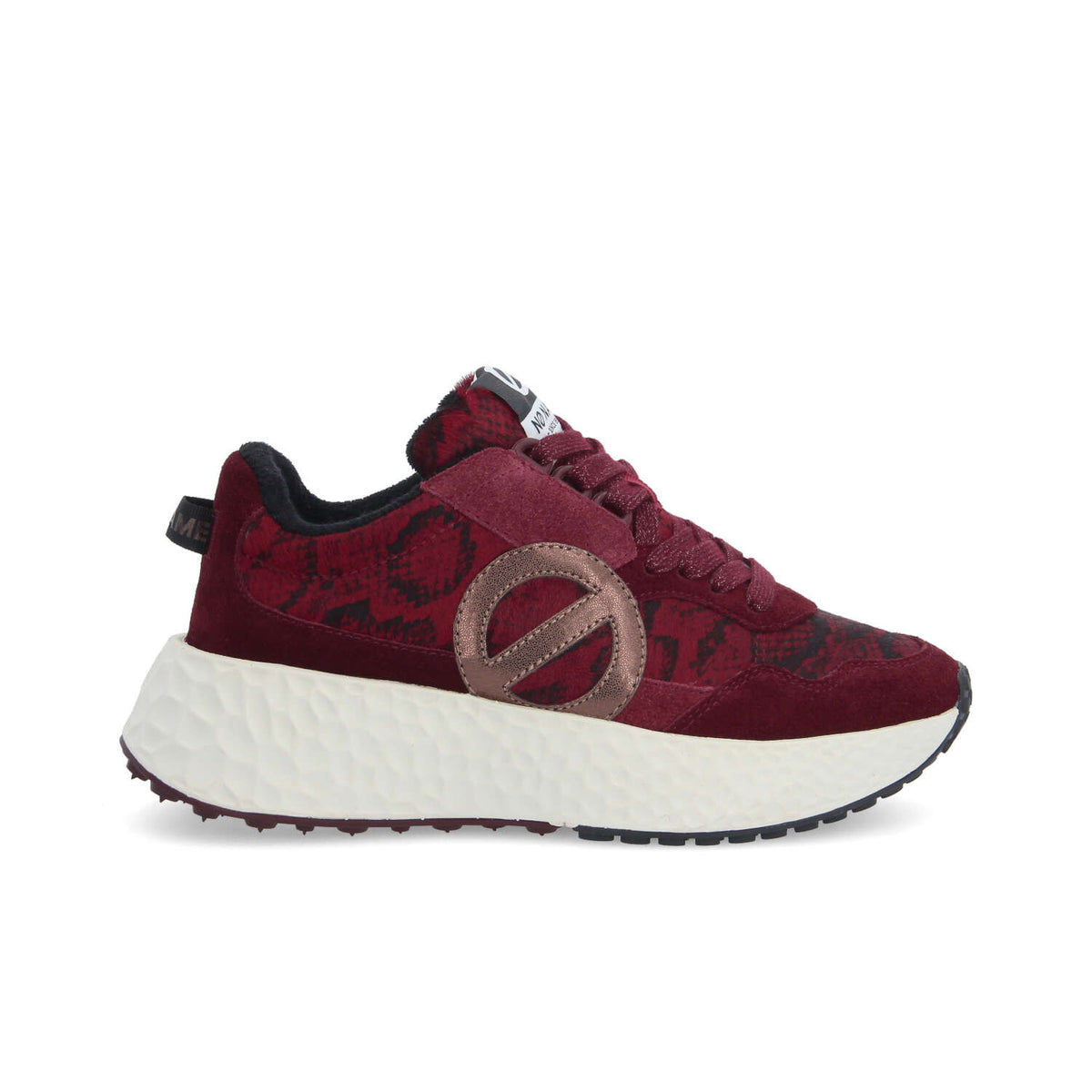 CARTER JOGGER W SNAKE KISS ROUGE - Collier orné de Cristaux Swarovski® inclus
