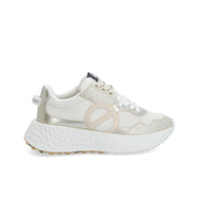 CARTER JOGGER -  BLANC CASSE/DORE