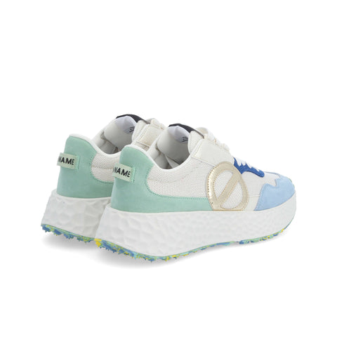CARTER JOGGER -  BLANC CASSE/BLEU/VERT - Image principale