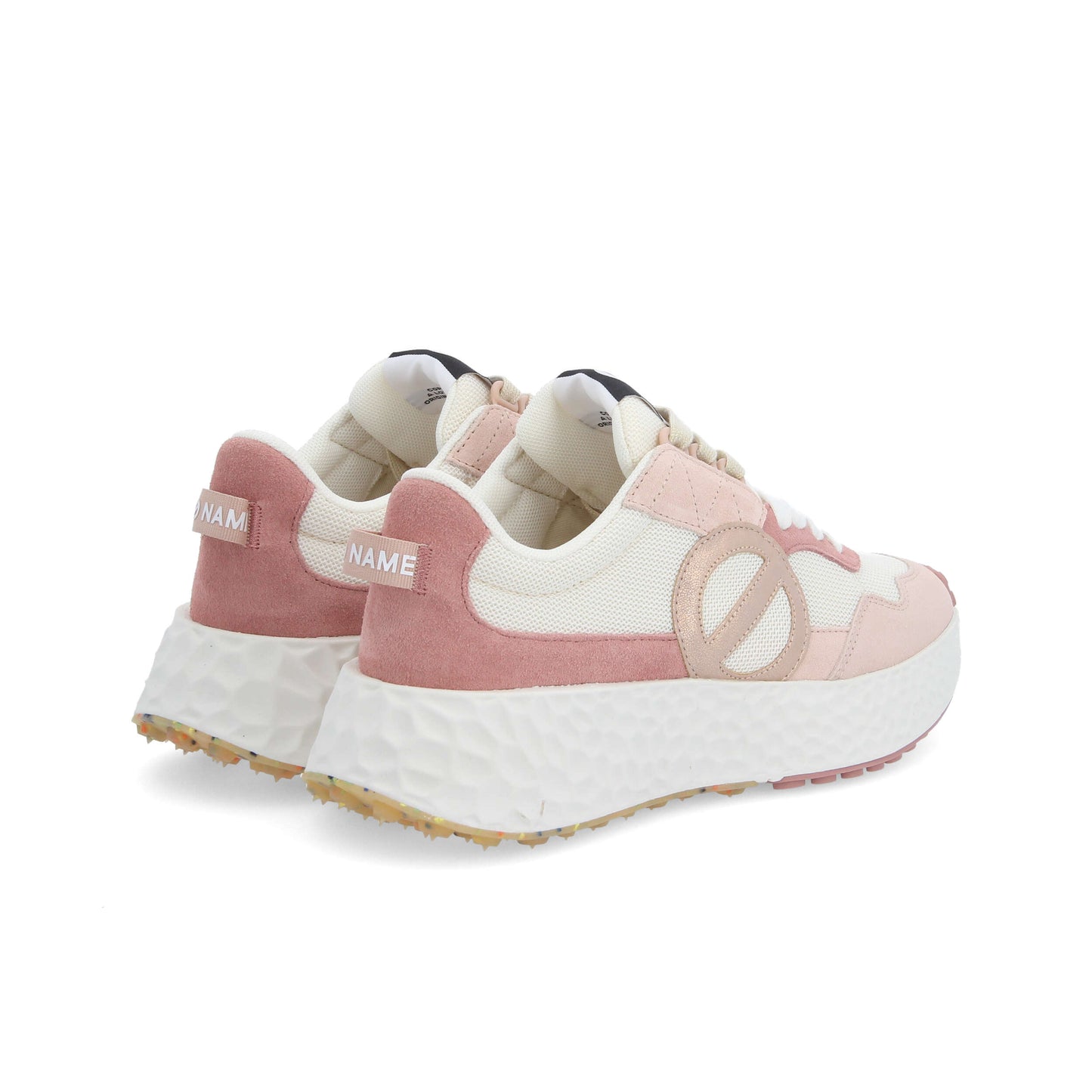 CARTER JOGGER -  BLANC CASSE/ROSE