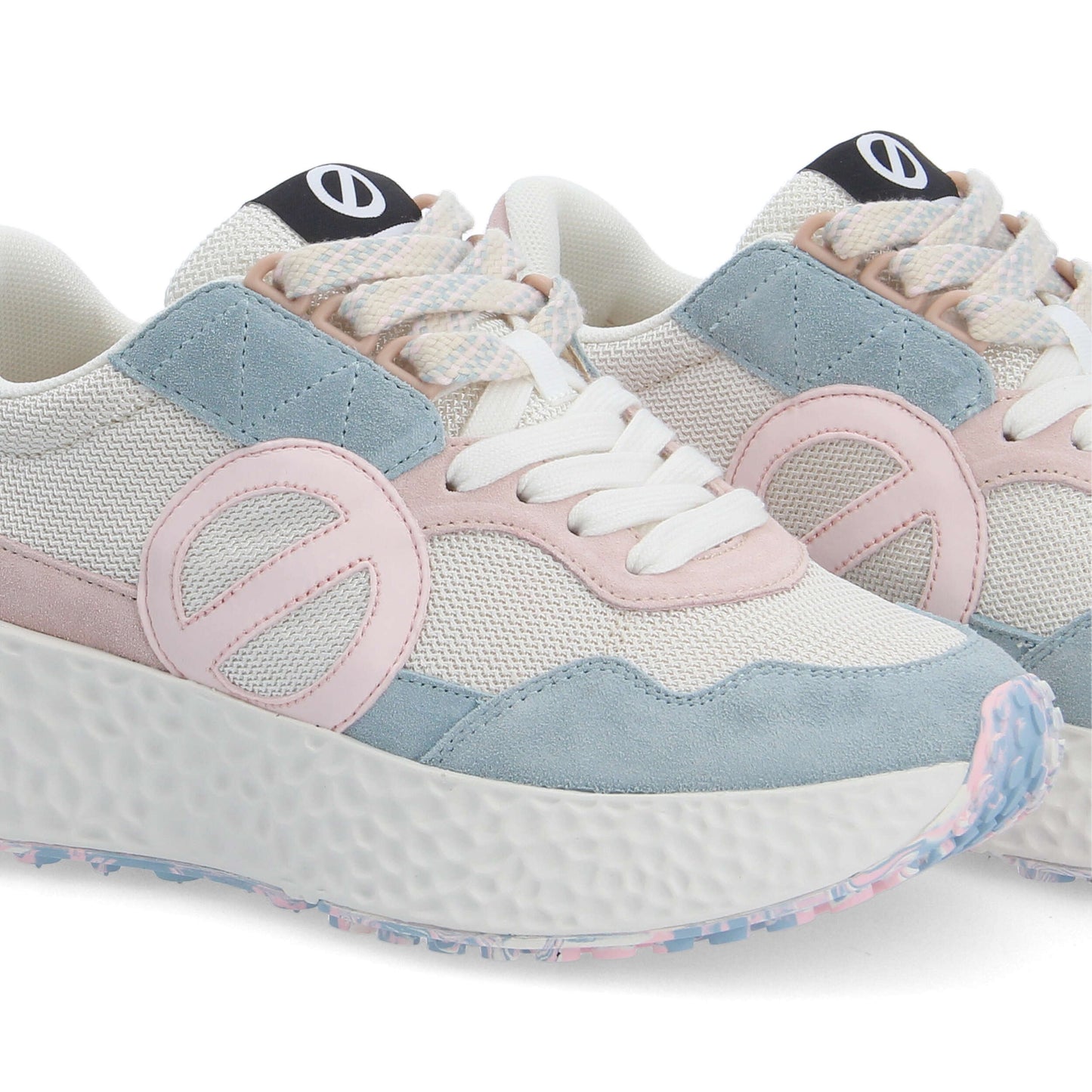 CARTER JOGGER -  BLEU CIEL/ROSE PALE
