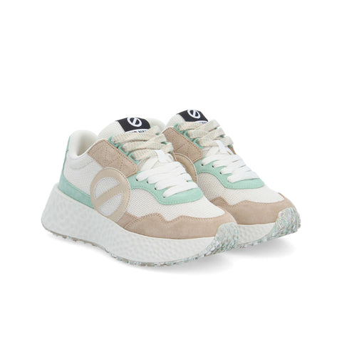 CARTER JOGGER -  BLANC CASSE/MARRON/VERT - Image principale