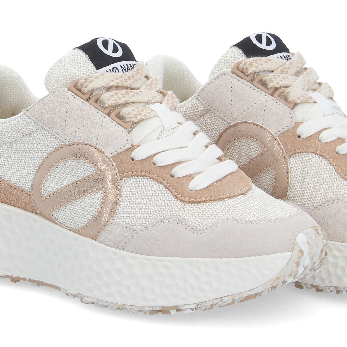 CARTER JOGGER -  BLANC CASSE/BEIGE