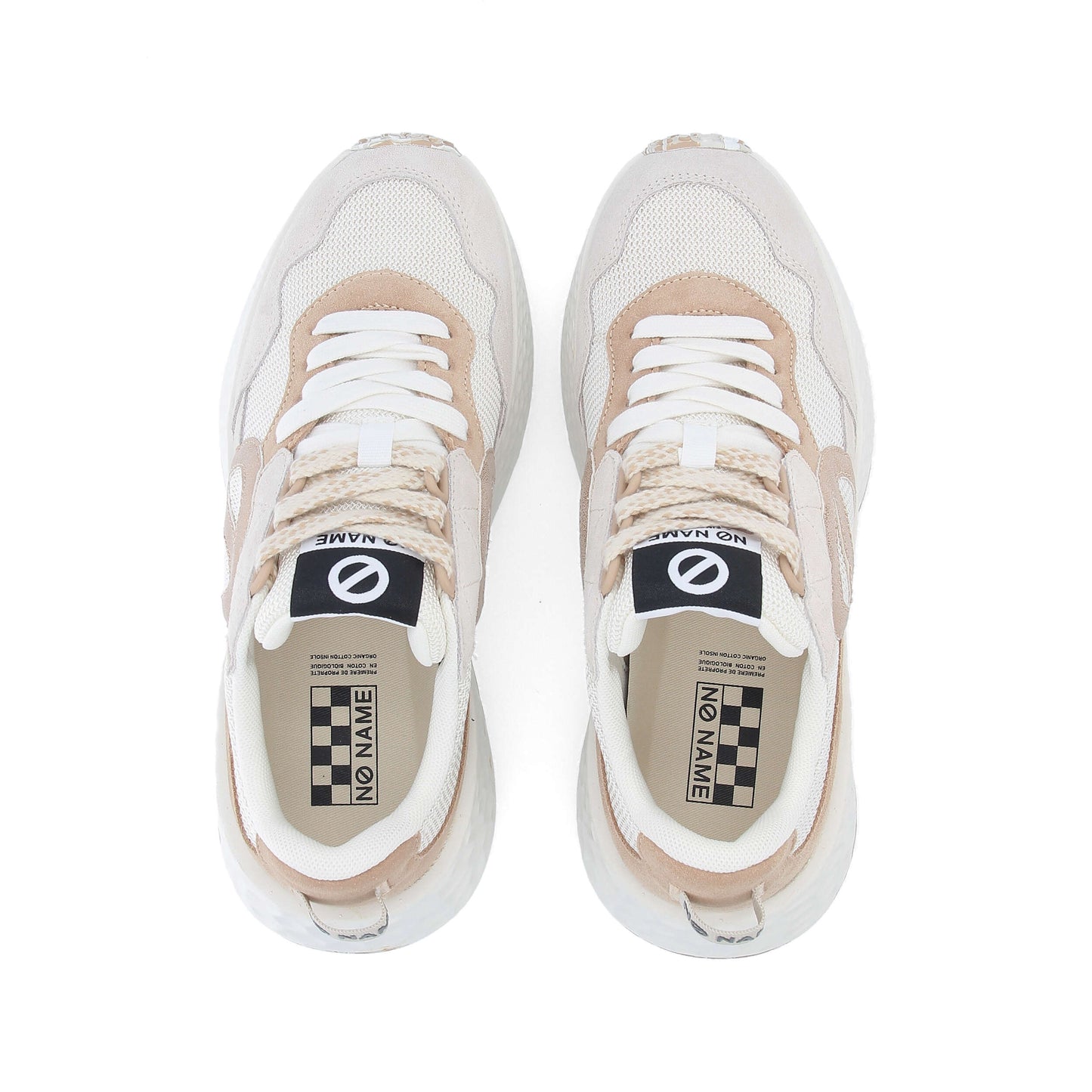CARTER JOGGER -  BLANC CASSE/BEIGE