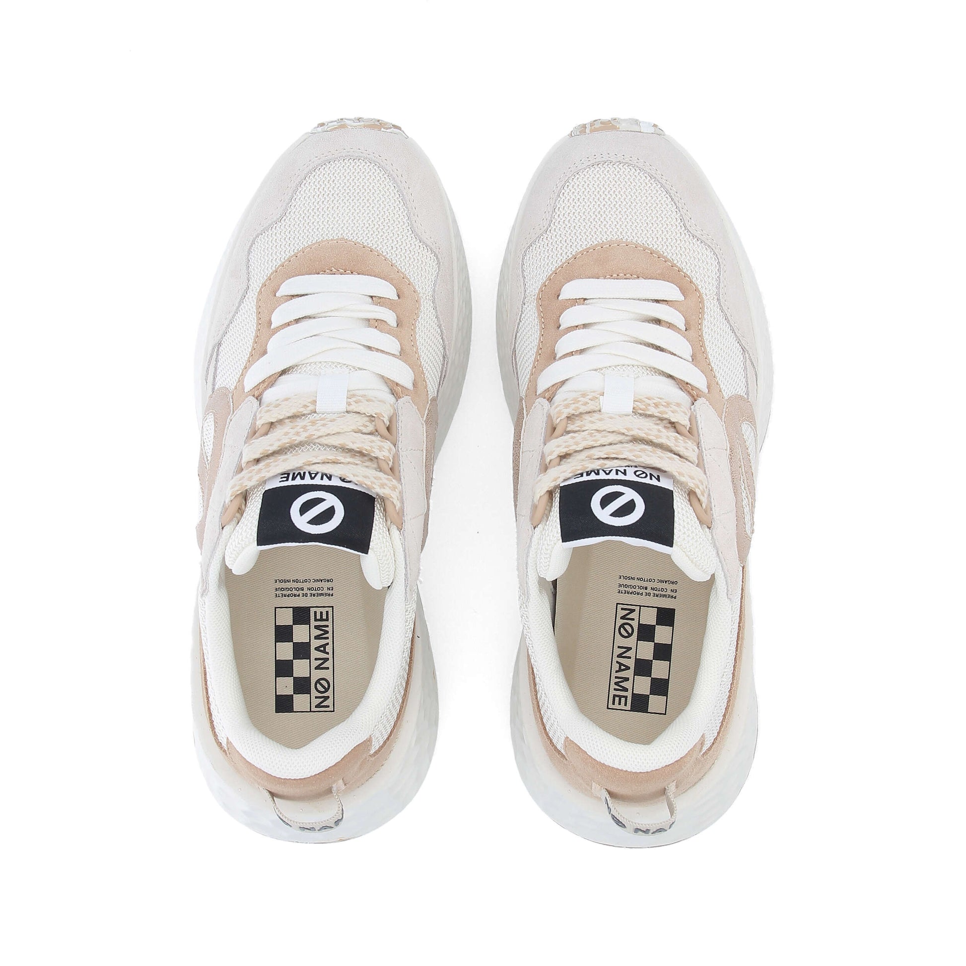 CARTER JOGGER -  BLANC CASSE/BEIGE