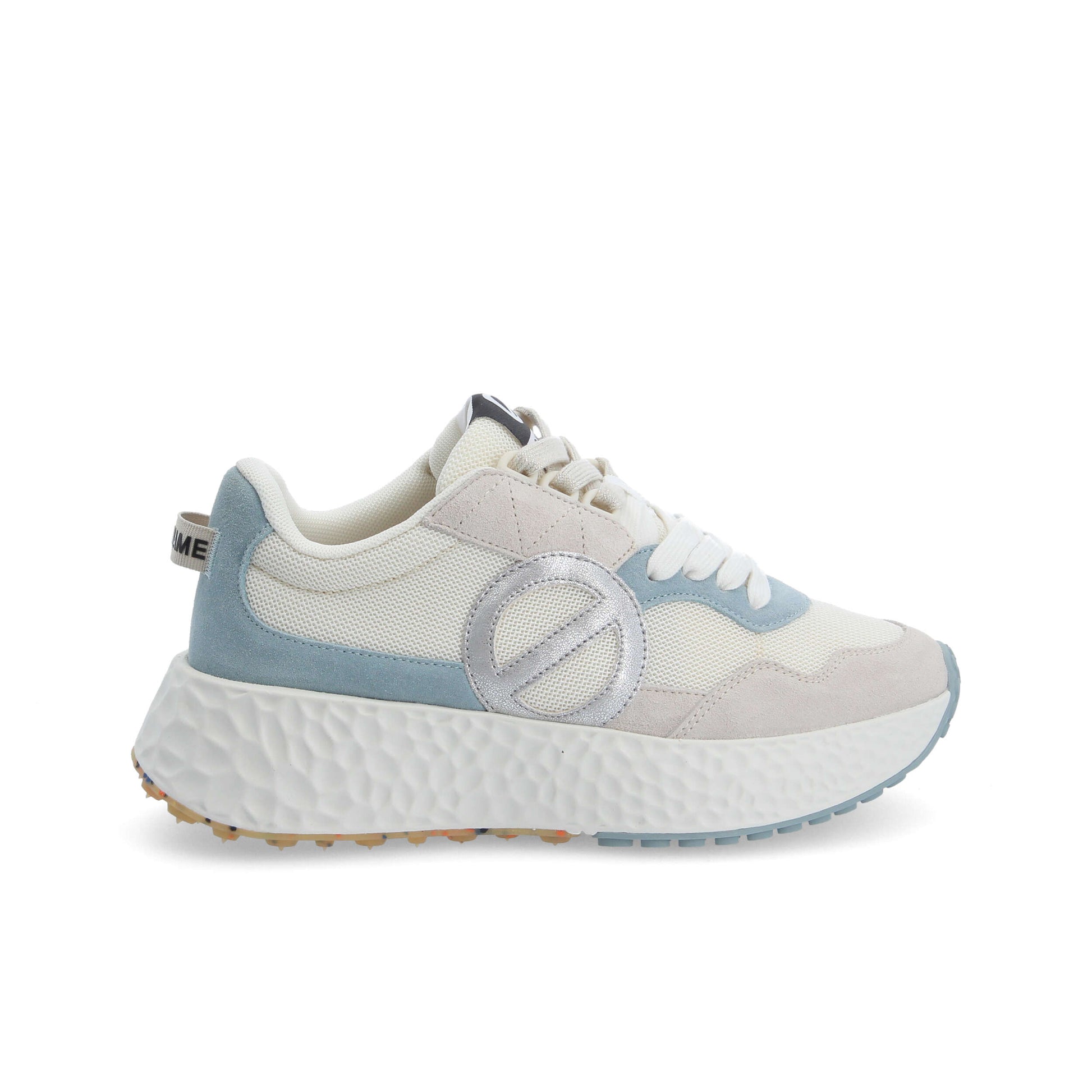CARTER JOGGER -  BLANC CASSE/BLEU CIEL/ARGENT