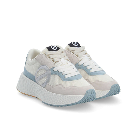 CARTER JOGGER -  BLANC CASSE/BLEU CIEL/ARGENT - Image principale