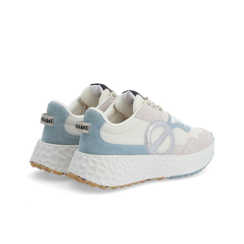 CARTER JOGGER -  BLANC CASSE/BLEU CIEL/ARGENT - Image principale