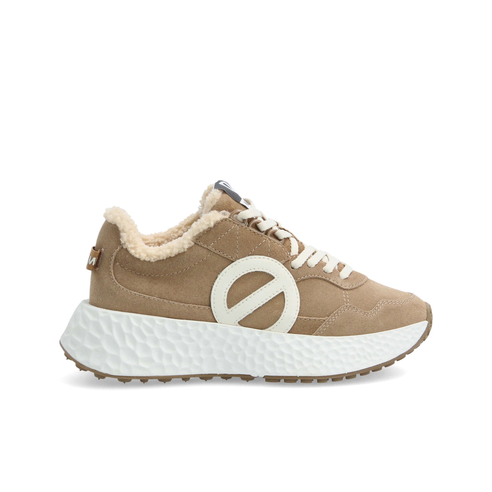 CARTER JOGGER - NOISETTE/BLANC CASSE