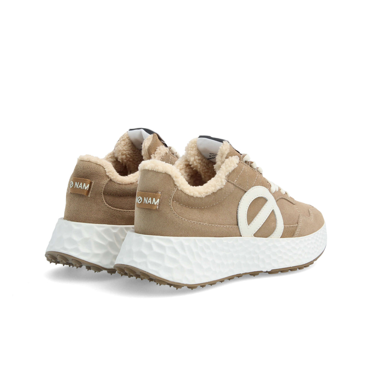 CARTER JOGGER - NOISETTE/BLANC CASSE