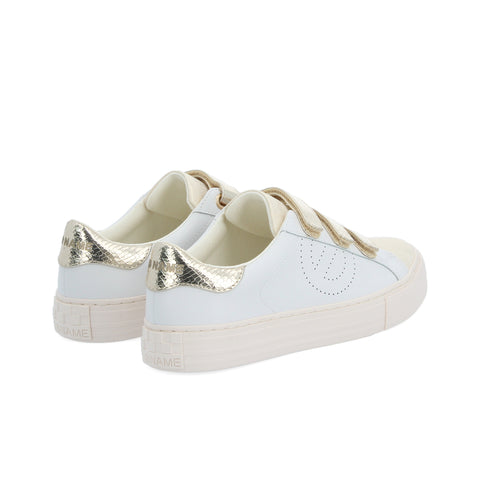 ARCADE STRAPS PERFO -  BLANC/DORE - Image principale