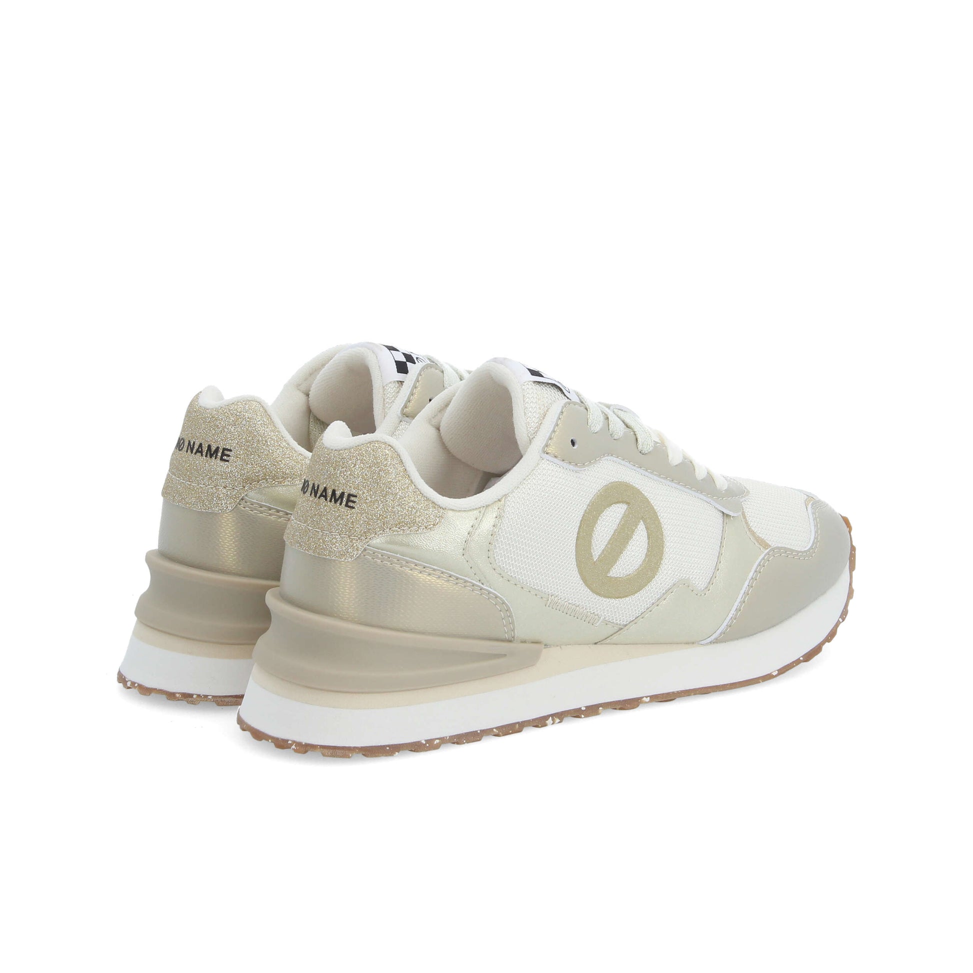 TOVA RUNNER -  BLANC CASSE/DORE