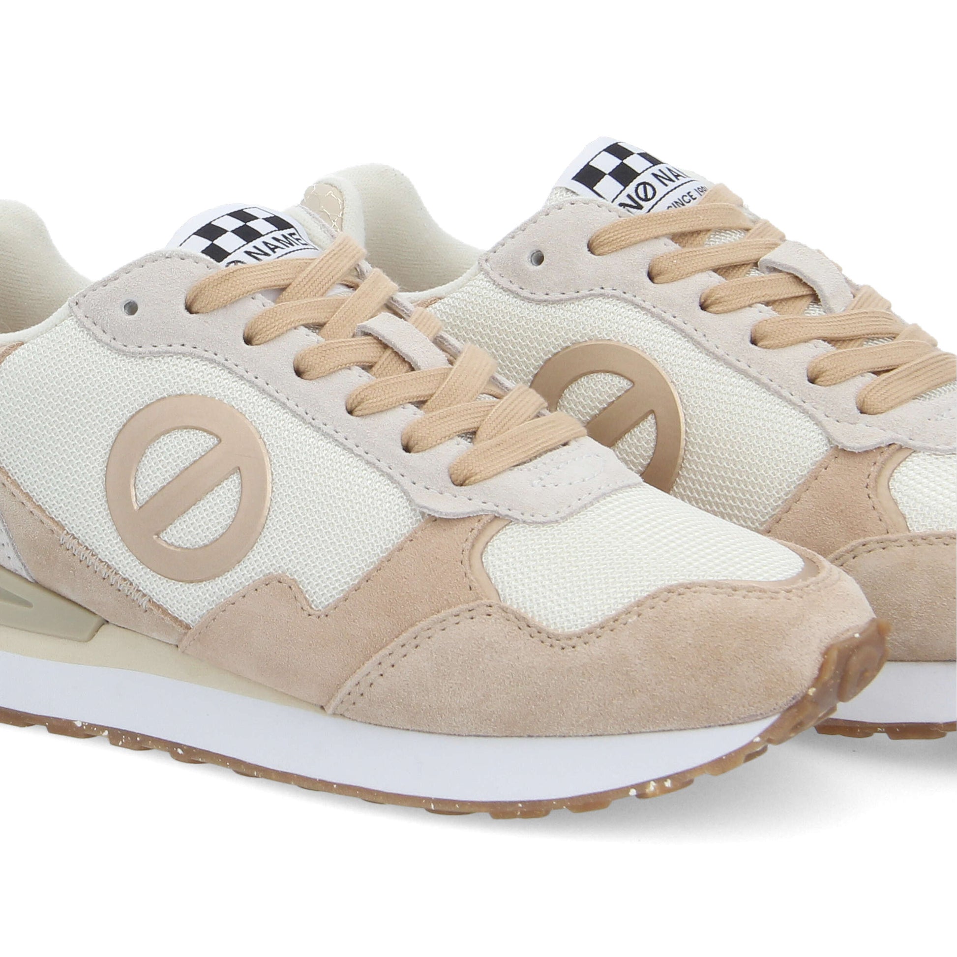 TOVA RUNNER -  BEIGE/BLANC CASSE
