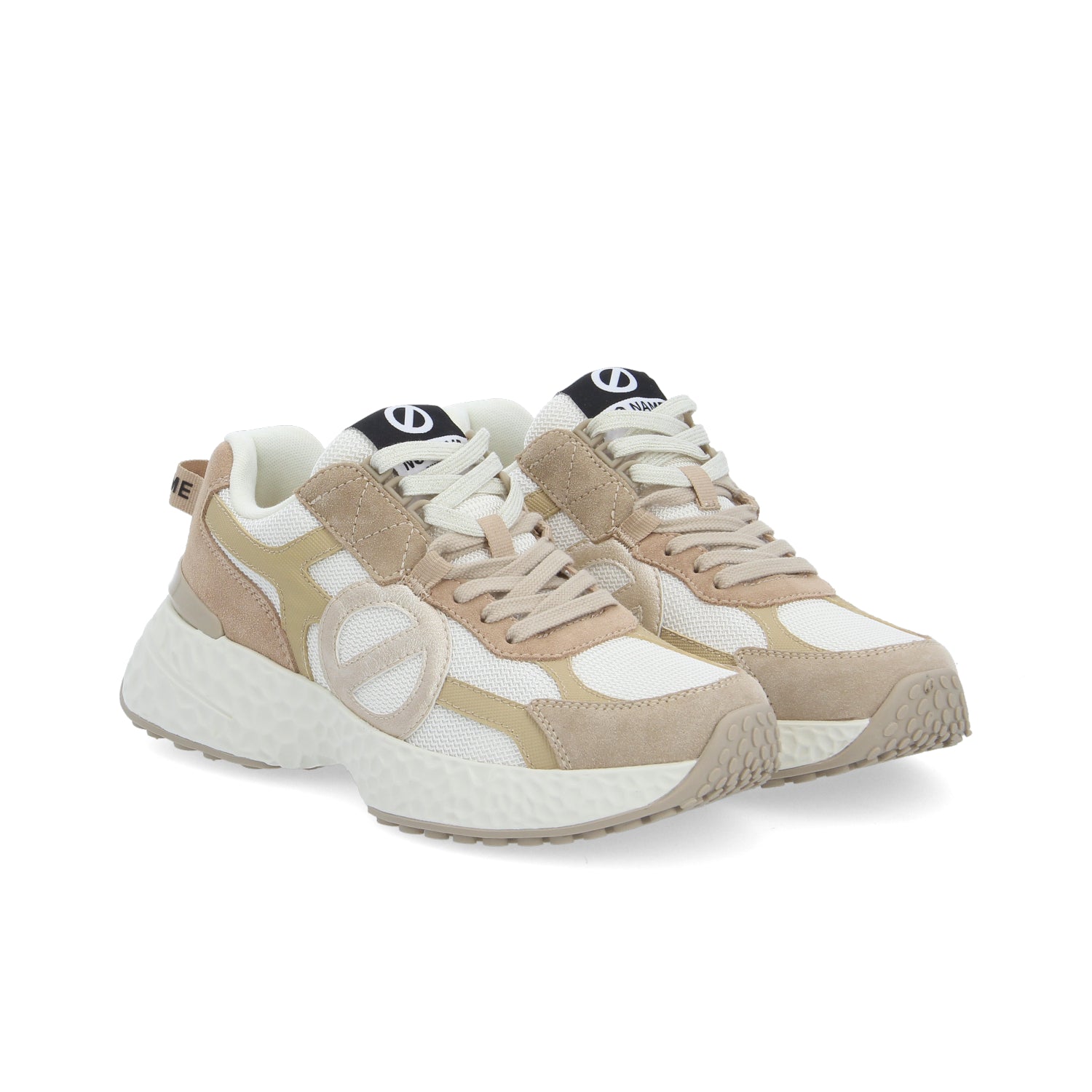 CARTER 2.0 RUNNER -  BLANC CASSE/MARRON