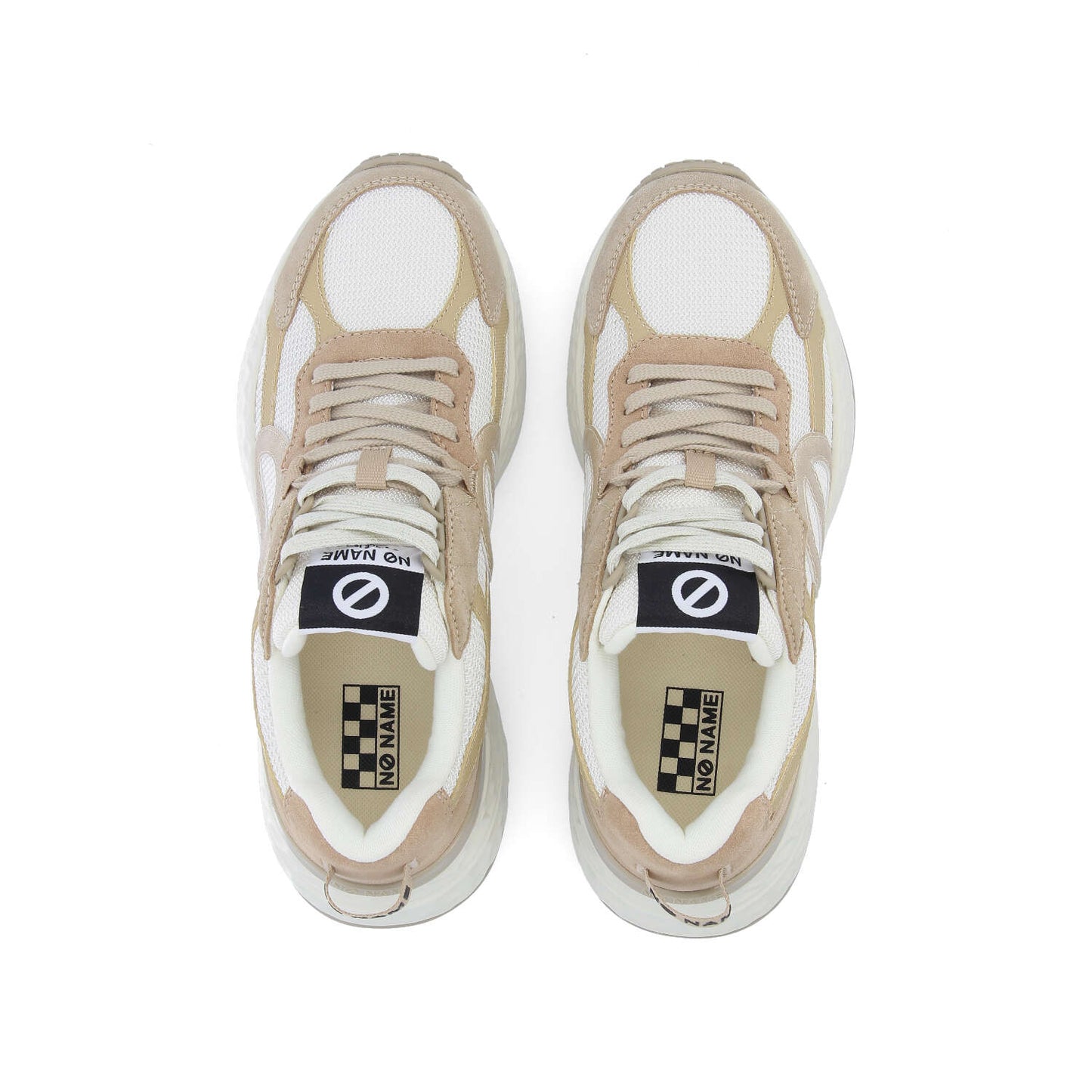 CARTER 2.0 RUNNER -  BLANC CASSE/MARRON