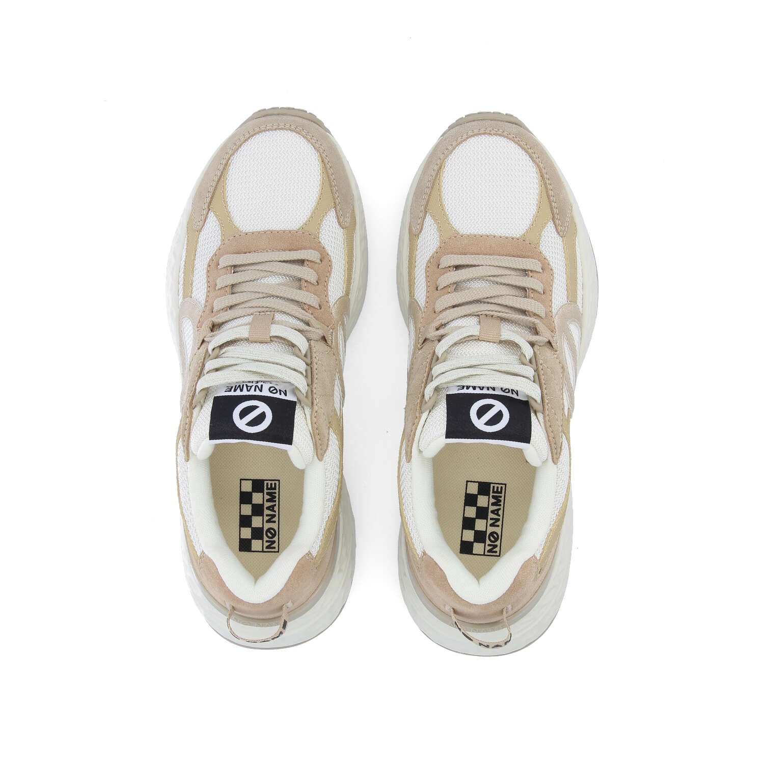 CARTER 2.0 RUNNER -  BLANC CASSE/MARRON