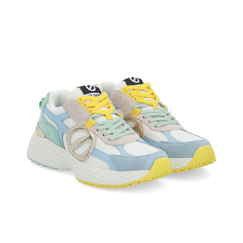 CARTER 2.0 RUNNER -  BLANC CASSE/BLEU/VERT - Image principale