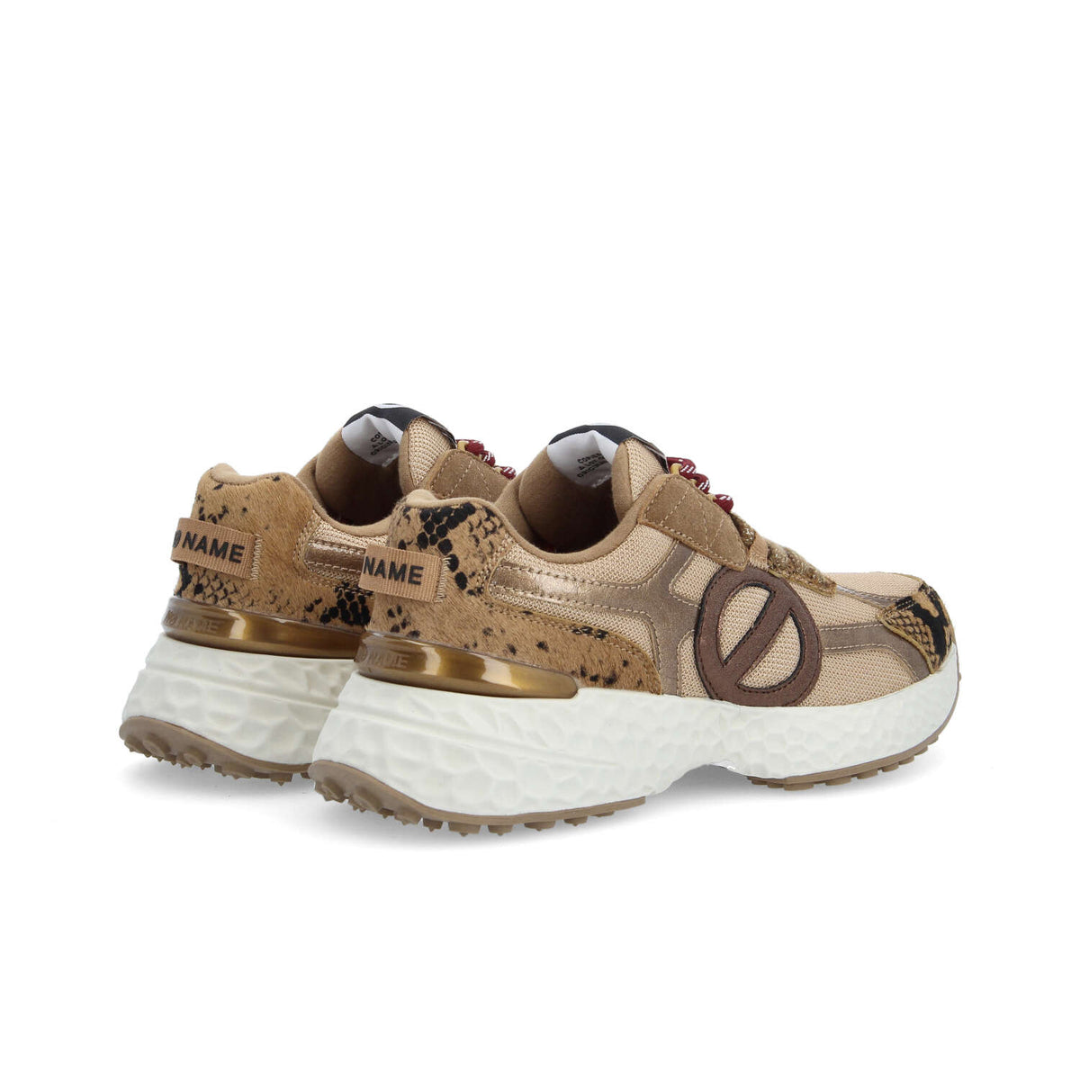 CARTER 2.0 RUNNER W SNAKE KISS SAND - Necklace adorned with Swarovski® Crystals included