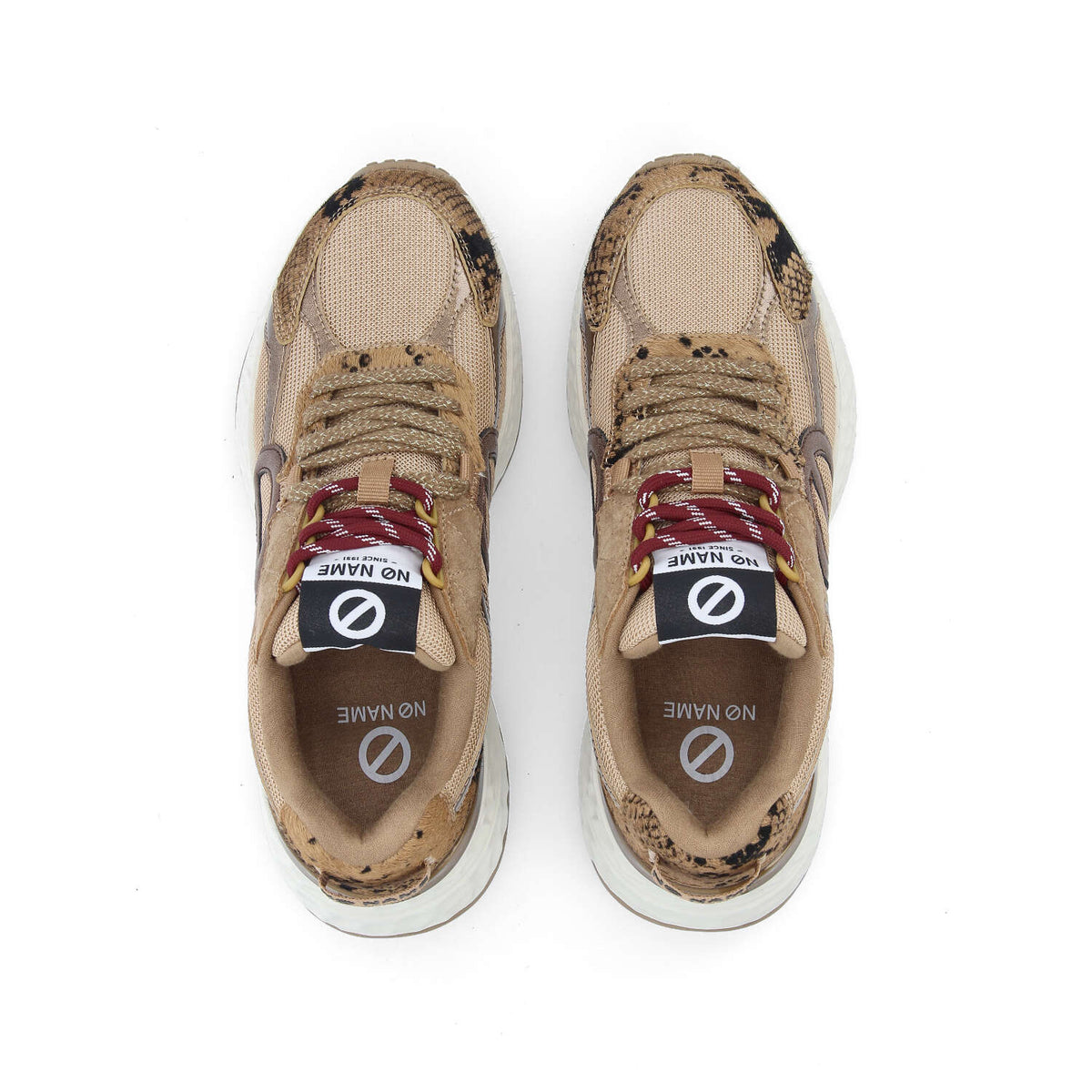 CARTER 2.0 RUNNER W SNAKE KISS SAND - Necklace adorned with Swarovski® Crystals included