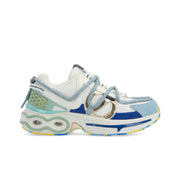 WILLO RUNNER -  BLEU/VERT/DORE
