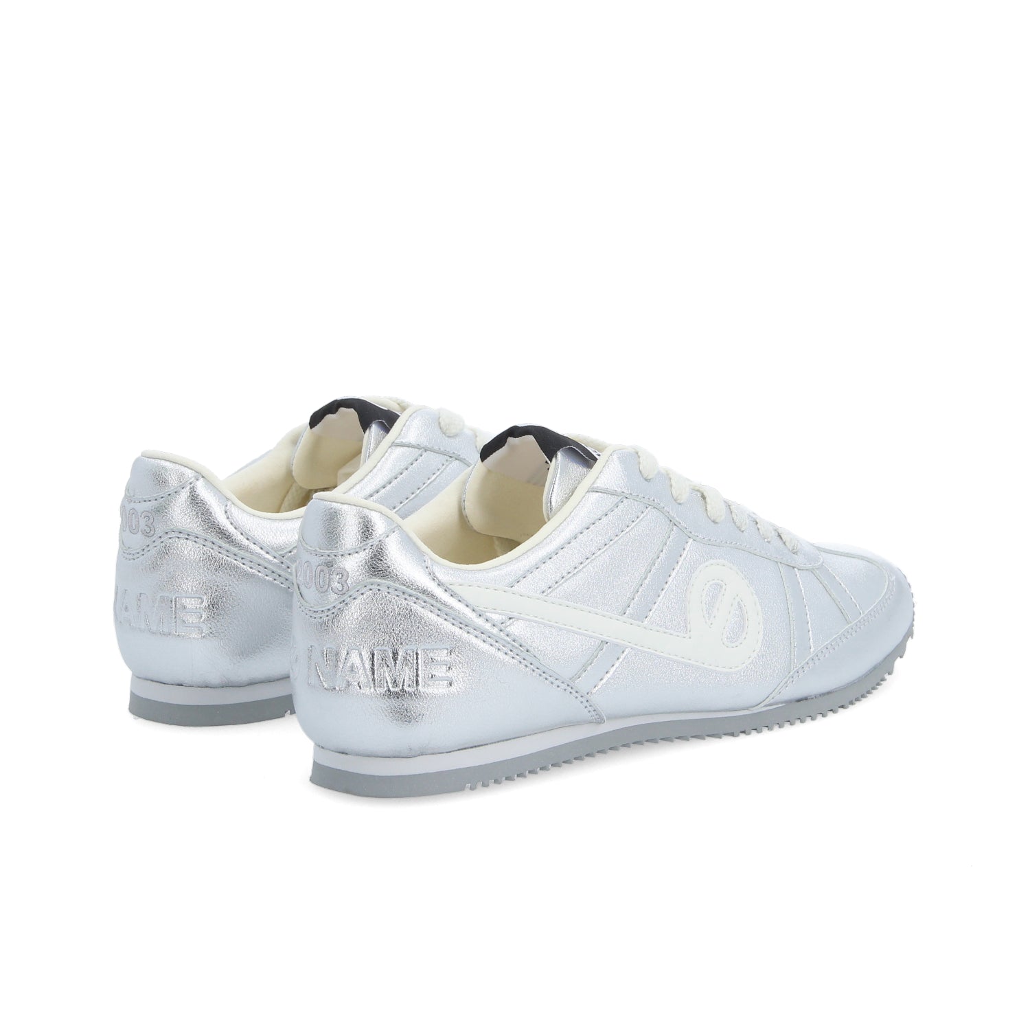 EVO RUN -  ARGENT/BLANC CASSE