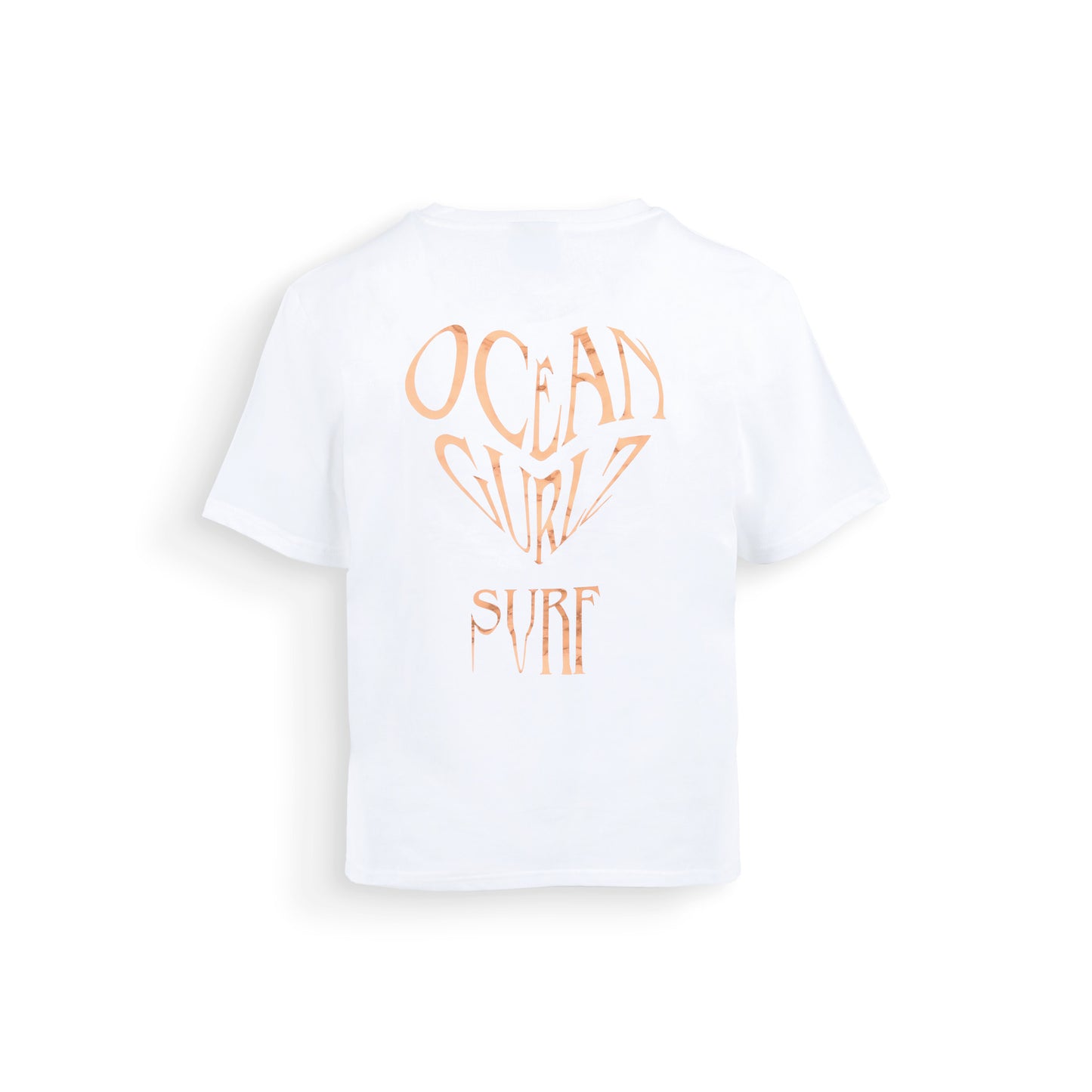 CARTER T SHIRT -  BLANC/OR