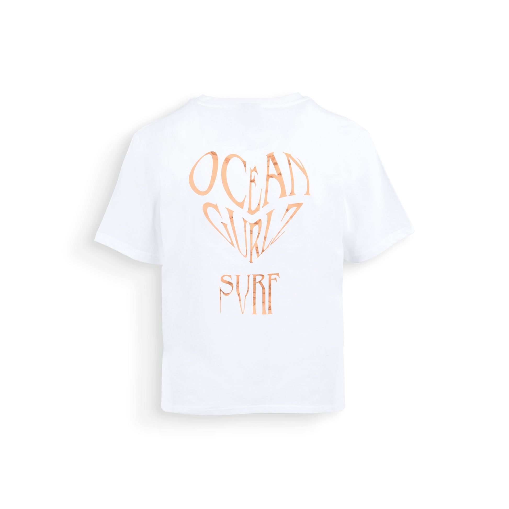 CARTER T SHIRT -  BLANC/OR