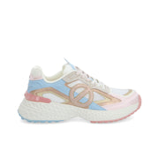 CARTER 2.0 TECH -  BLANC CASSE/ROSE/BLEU CIEL