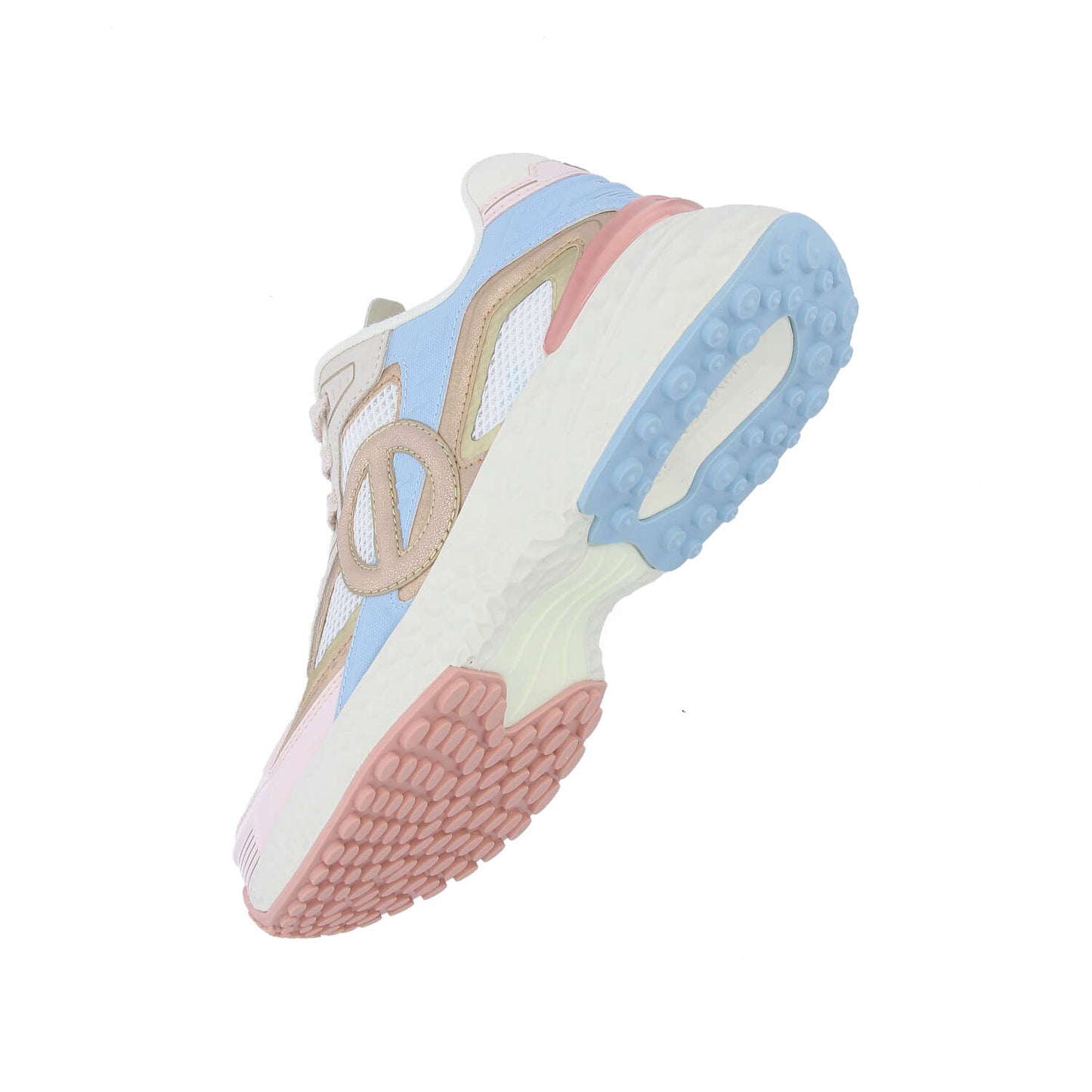 CARTER 2.0 TECH -  BLANC CASSE/ROSE/BLEU CIEL